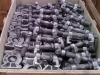 shipping container weldable twist locks and bridge clamps boxed